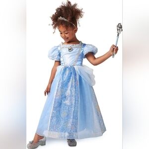 NWT Disney Cinderella Dress Costume - Kids 9/10